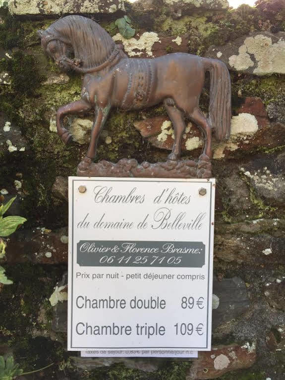 Le Domaine De Belleville Dragey Exteriör bild